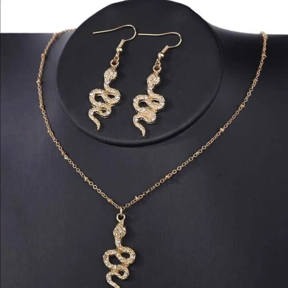 Snake Necklace set